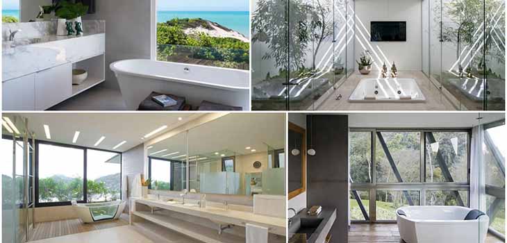 12 projetos de banheiros estilosos