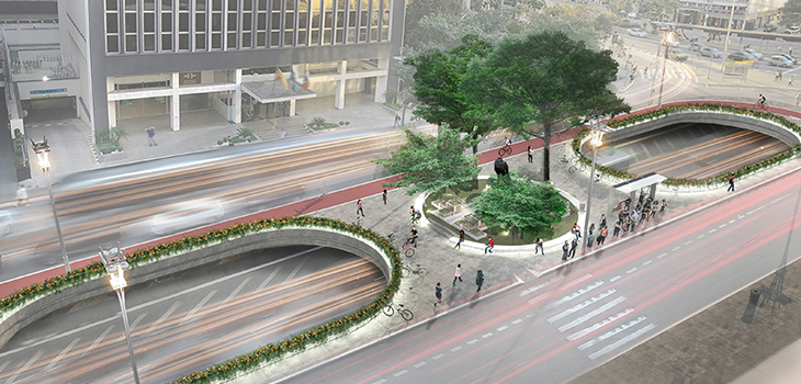 Saiba os detalhes do projeto de modernização da Praça do Ciclista