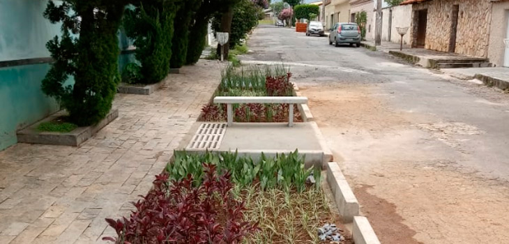 Belo Horizonte receberá jardins de chuva para combater alagamentos