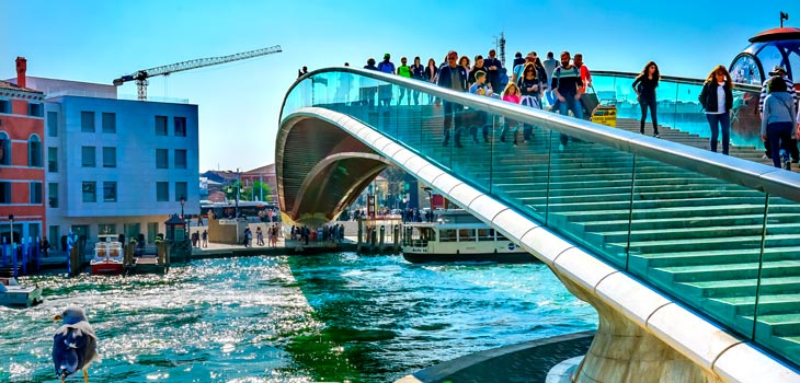 Veneza reformará ponte projetada por Santiago Calatrava após diversos acidentes
