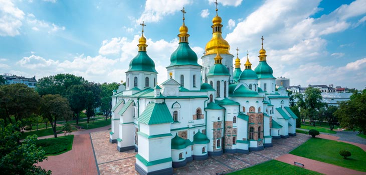 Autoridades da Ucrânia pedem para a Rússia não bombardear a Catedral de Santa Sofia