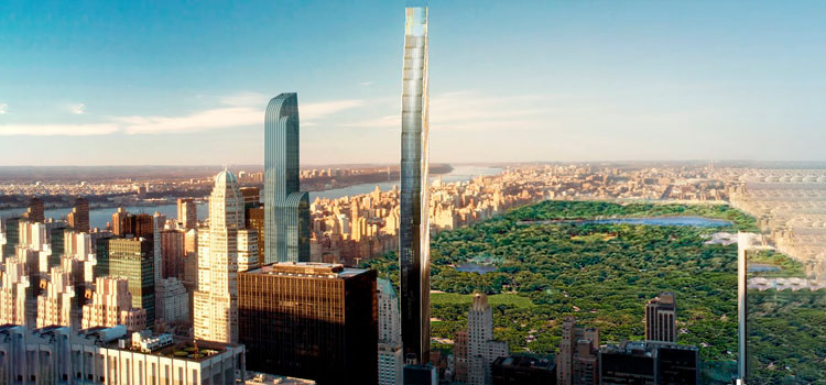 Arranha-céu mais fino do mundo é inaugurado em Nova York