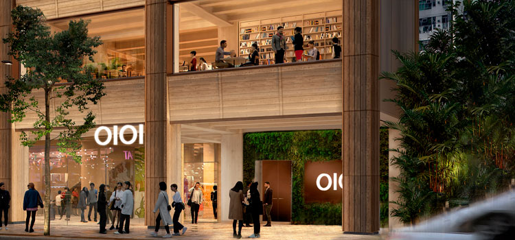 Escritório constrói loja de departamentos toda em madeira no Japão