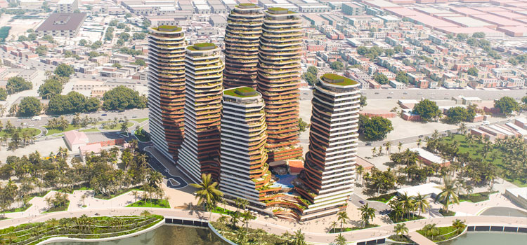 Cidade do Equador ganha projeto de torres residenciais