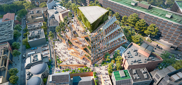 OMA começa a construir novo centro cultural em Tóquio