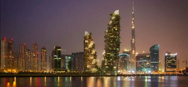 Escritório anuncia a construção da primeira floresta vertical de Dubai