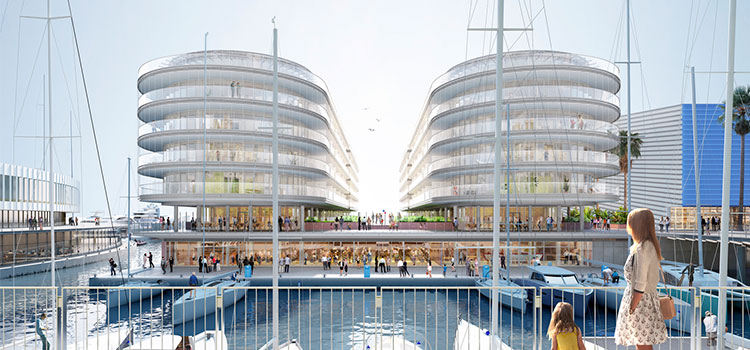 Orla marítima de Gênova ganha projeto de regeneração urbana