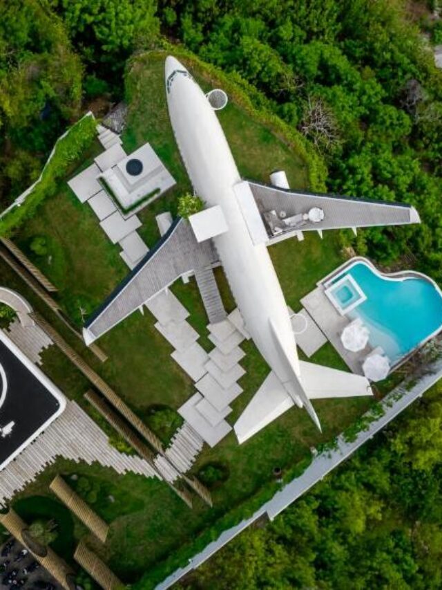 Private Jet Villa: conheça o avião transformado em hotel de luxo